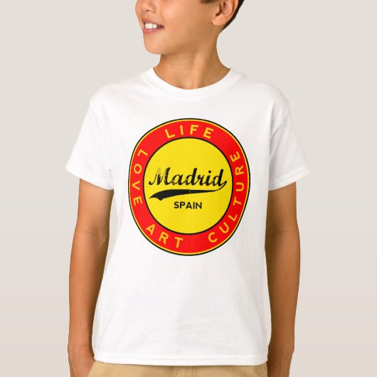 マドリード Tシャツ (正面)