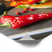 マドリードMunchies:チョリソ魔法 ポスター (角)