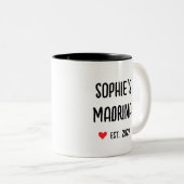 マドリーナ案スペインの内 ツートーンマグカップ (正面右)