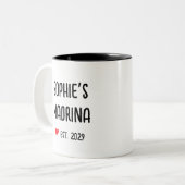 マドリーナ案スペインの内 ツートーンマグカップ (正面左)