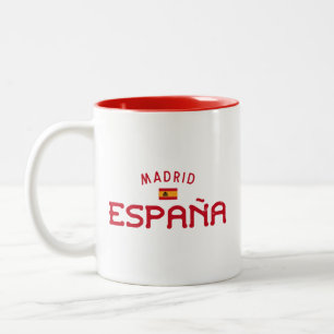 マドリ動揺してッドスペイン(エスパーニャ) ツートーンマグカップ