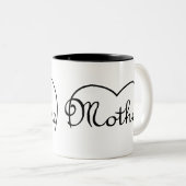 マドレイタリアンマザーハート ツートーンマグカップ (正面右)