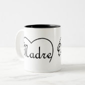 マドレイタリアンマザーハート ツートーンマグカップ (正面左)