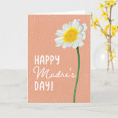 マドレーの母の日札 カード (黄色い花)