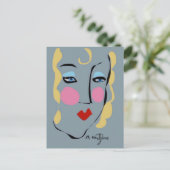 マドレーヌはマティスの不機嫌だった ポストカード (スタンド正面)