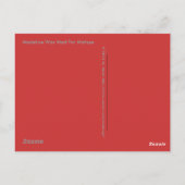 マドレーヌはマティスの不機嫌だった ポストカード (裏面)