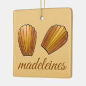 マドレーヌフランスのパティシシェフパティスレーケーキ セラミックオーナメント (左)