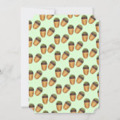 マドレーヌブライダルウェディングシャワーティーパーティー 招待状 (裏面)