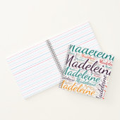 マドレーヌ ノートブック (内部)