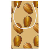 マドレーヌ フランス料理 パティシエ ケーキ スモールペーパーバッグ (裏面)