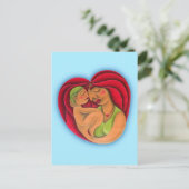 マドレyスーヒョピントラオアルテ。母さん。 ポストカード (スタンド正面)