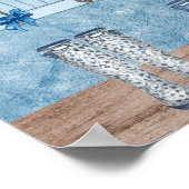 マドロームシューズ、帽子、弓、花のポスター ポスター (角)