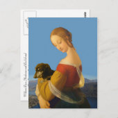 マドンナおよびダックスフントの芸術のTateのイギリス ポストカード (正面/裏面)