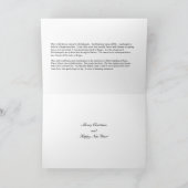 マドンナおよび児童のクリスマスカード シーズンカード (内部)