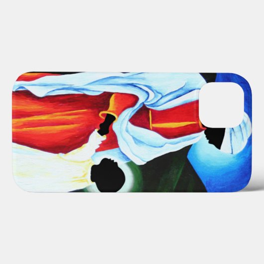 マドンナおよび児童の第一歩2008年 Case-Mate iPhoneケース (裏面 (横))