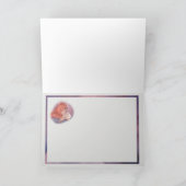 マドンナおよび子供のクリスマスカード シーズンカード (内部)