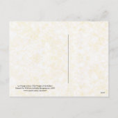 マドンナおよび子供のクリスマス シーズンポストカード (裏面)