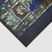 マドンナおよび子供のステンドグラスのクリスマス 薄葉紙 (詳細)