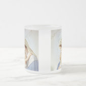 マドンナおよび子供のマグのコップ フロストグラスマグカップ (中央)