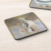 マドンナおよび子供のtabernaclからの詳細 コースター (左側)