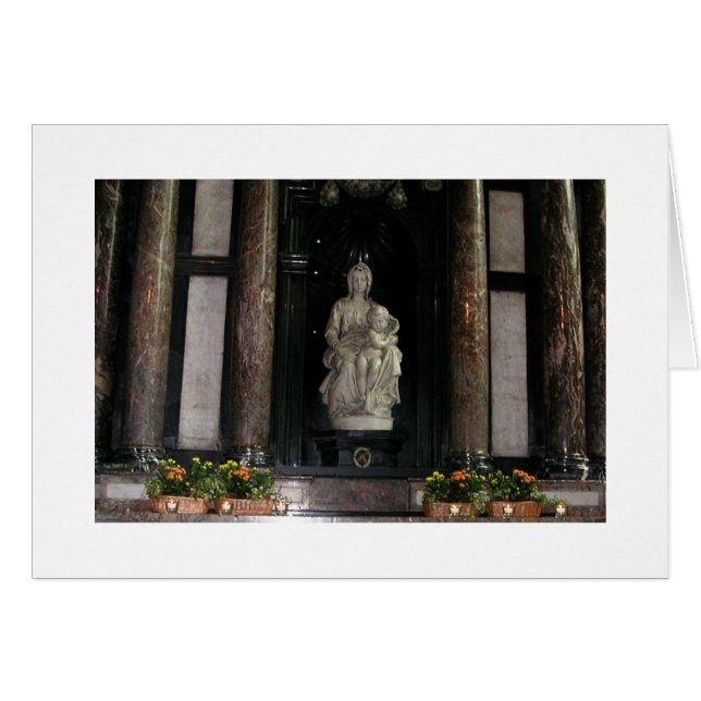 マドンナおよび子供 (正面横)