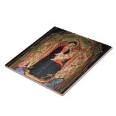 マドンナおよび子供1347年 タイル (側面)