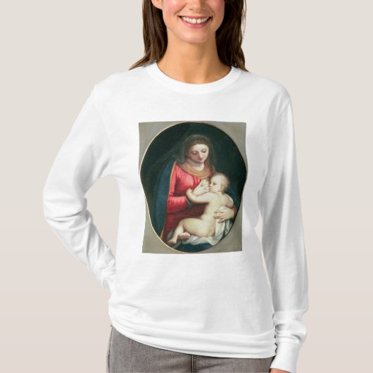 マドンナおよび子供1598年 Tシャツ (正面)