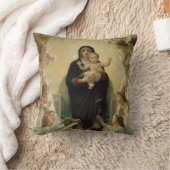 マドンナおよび子供 クッション (ブランケット)