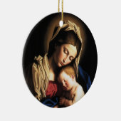マドンナおよび子供 セラミックオーナメント (右)
