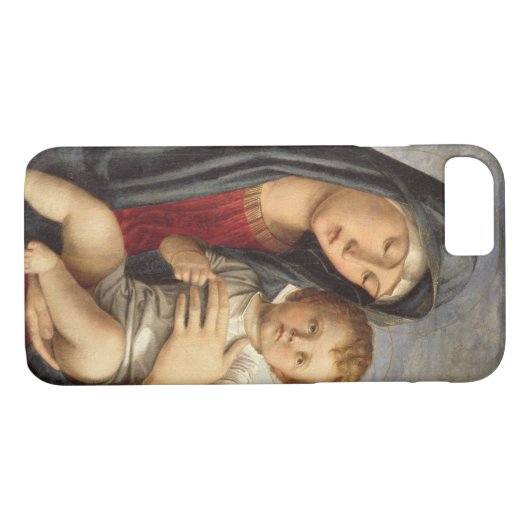 マドンナおよび子供(パネルの油) 2 Case-Mate iPhoneケース (裏面(横))