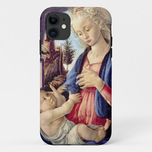 マドンナおよび子供(パネル) 2 Case-Mate iPhoneケース (裏面)
