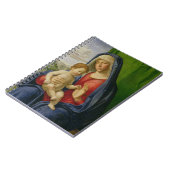 マドンナおよび子供、1490s ノートブック (左側)