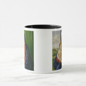 マドンナおよび子供、1490s マグカップ (中央)