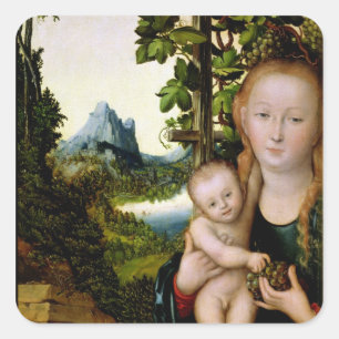 マドンナおよび子供、c.1525 スクエアシール