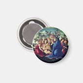 マドンナが五つの天使で子供を慕う マグネット (正面/裏面)