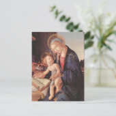 マドンナが幼児イエスに教える ポストカード (スタンド正面)