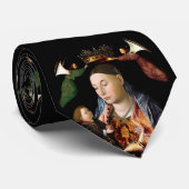 マドンナとキリストの子を敬礼 ネクタイ (ロール)