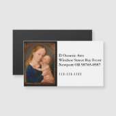 マドンナとキリストの子 (正面/裏面)