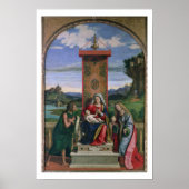 マドンナとバプテストとマの聖ヨハネとの子 ポスター (正面)