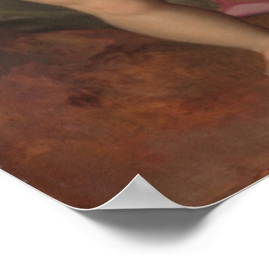 マドンナとバプテストの聖ヨハネとの子供 ポスター (角)