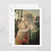 マドンナとバプテストの聖ヨハネとの子,デティ ポストカード (正面/裏面)