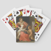 マドンナとバプテスト聖ヨハネとの子 トランプ (裏面)