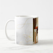 マドンナとバプテスマのヨハネ、ブーゲロー コーヒーマグカップ (左)