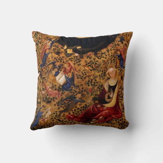 マドンナとバラ・バウワーの子,天使のクリスマス クッション (裏面)