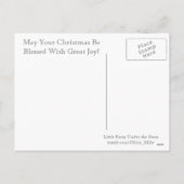 マドンナとベビーイエスbyカルロ・マラッタ（ポストカード） シーズンポストカード (裏面)