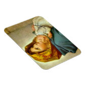 マドンナとベビーA母愛は永遠 マグネット (右側)