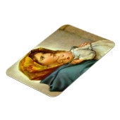 マドンナとベビーA母愛は永遠 マグネット (左側)