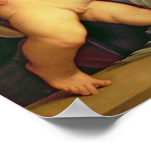 マドンナとヨセフのさくらんぼ ポスター (角)