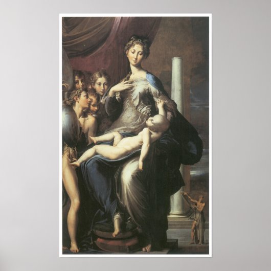 マドンナとロングネック1534年～40年 ポスター (正面)