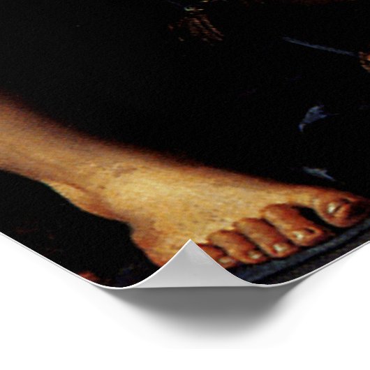 マドンナとロングネックbyパルミジャーノ ポスター (角)